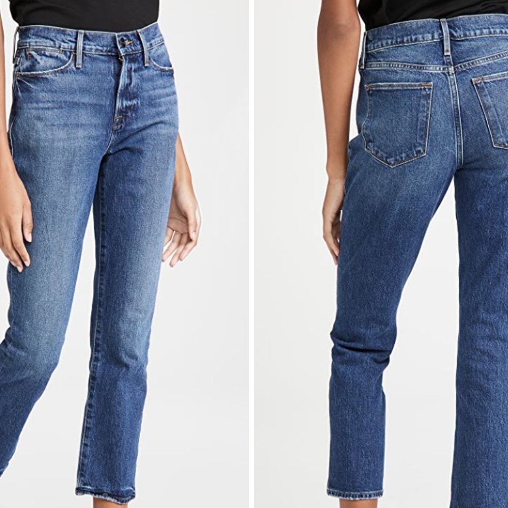 Frame Le High Straight Jeans